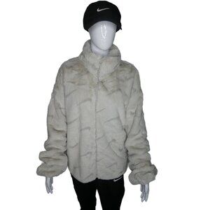 Nike Printed Faux Fur Jacket‎